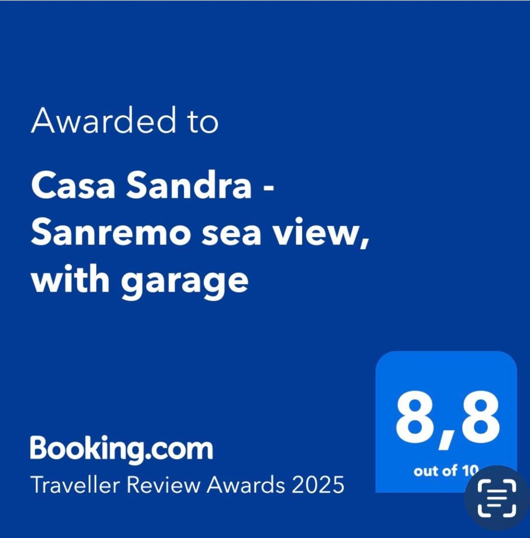 Casa Sandra - Sanremo Sea View, With Garage Esterno foto